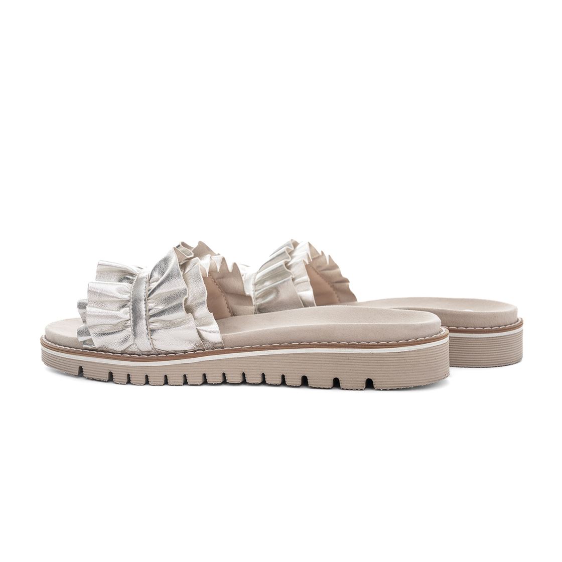 Ara KENT-SPORT-S - Beige, metallik - Seitenansicht