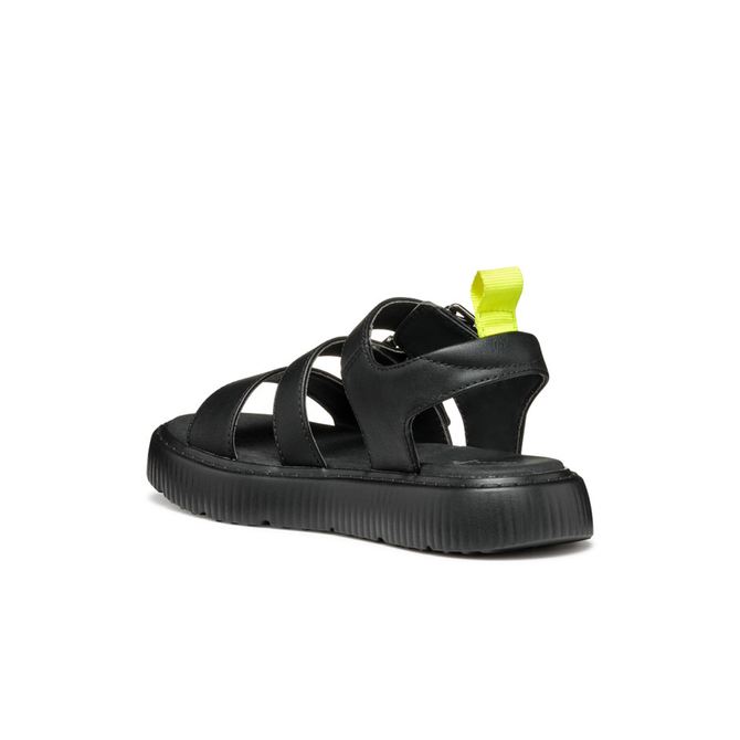 Geox SANDAL KODETTE - Schwarz - Seitenansicht