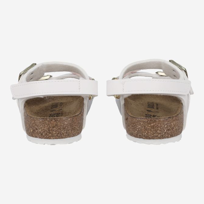 birkenstock RIO PLAIN FLOWERS - Weiß - Seitenansicht