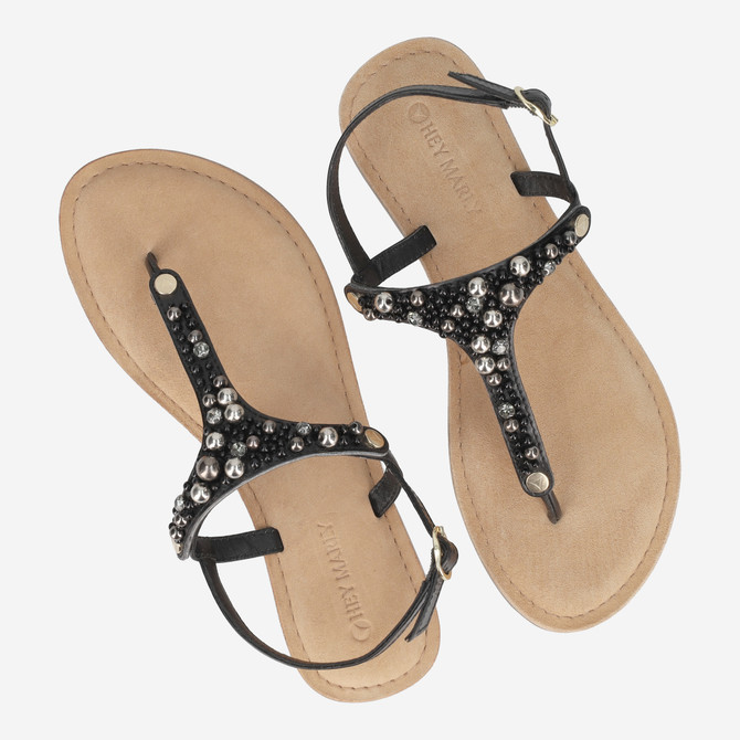 Hey Marley PRECIOUS PEARL - Schwarz - Draufsicht