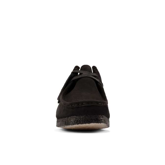 Clarks Wallabee - Schwarz - Draufsicht