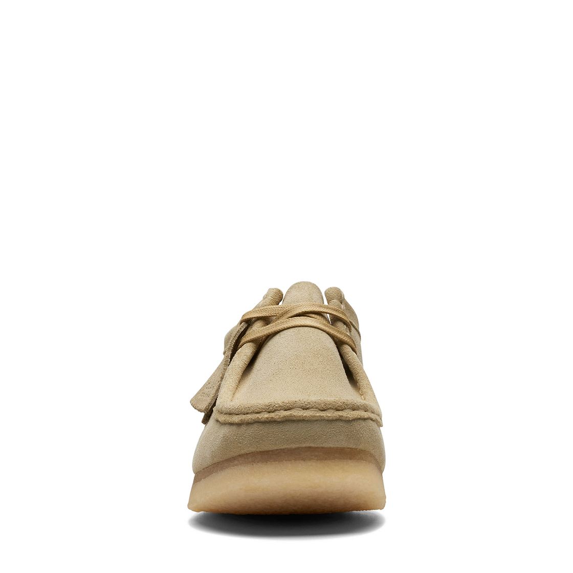 Clarks Wallabee - Beige - Draufsicht