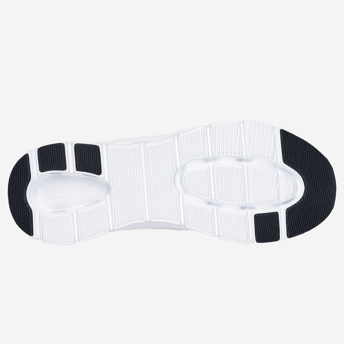 Skechers GLIDE STEP - Weiß - Draufsicht