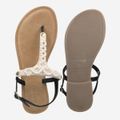 Hey Marley BASE SANDAL - Schwarz - Draufsicht