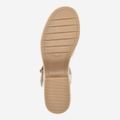 Clarks Coledale Strap - Beige - Draufsicht