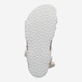 birkenstock RIO PLAIN FLOWERS - Weiß - Draufsicht