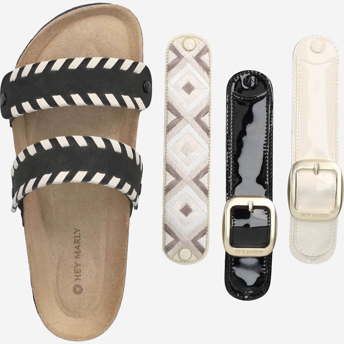 Hey Marley CASUAL CORK - Schwarz - Sonderbild