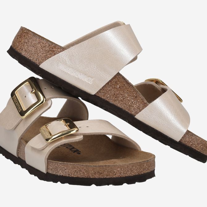 birkenstock SYDNEY CUSHION BUCKLE - Perlen-Weiß - Sonderbild