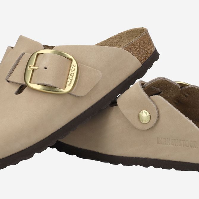 birkenstock BOSTON BIG BUCKLE NUBUKLEATHER - Braun - Sonderbild