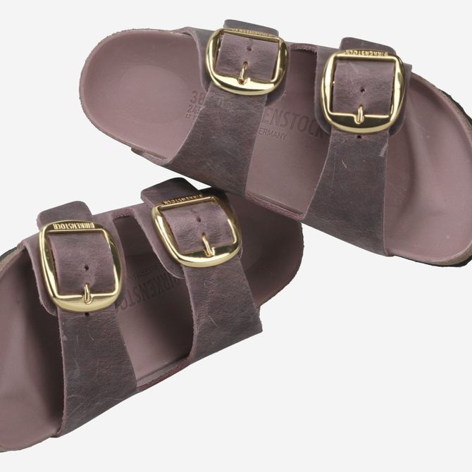 birkenstock ARIZONA BIG BUCKLENATURAL LEAT - Lavendel/ Plum/ Lila - Sonderbild