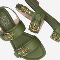 Attilio Giusti SUMMER MULTI BUCKLES - Grün - Sonderbild