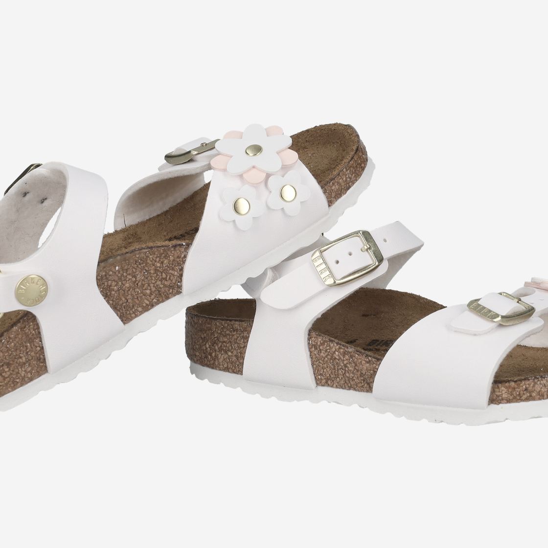 birkenstock RIO PLAIN FLOWERS - Weiß - Sonderbild