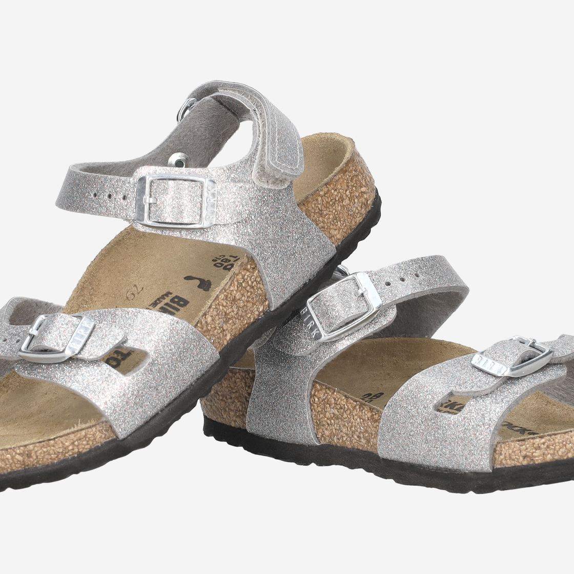 birkenstock RIO KIDS BIRKO-FLOR - Silber - Sonderbild