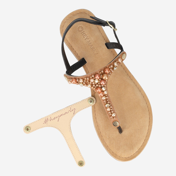 Hey Marley PRECIOUS PEARL - Braun - Sohle