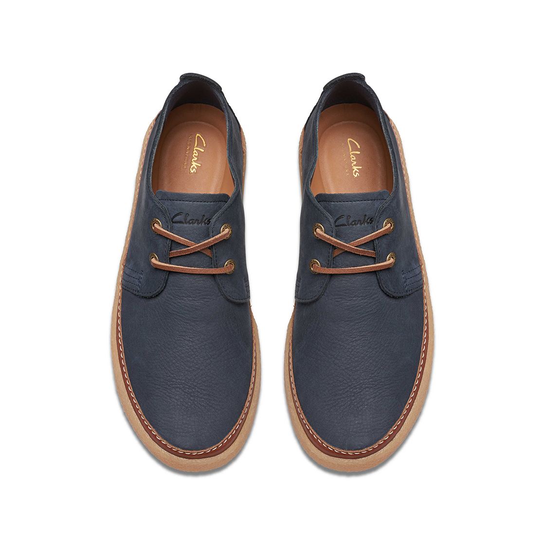 Clarks Clarkwood Low - Blau - Sohle