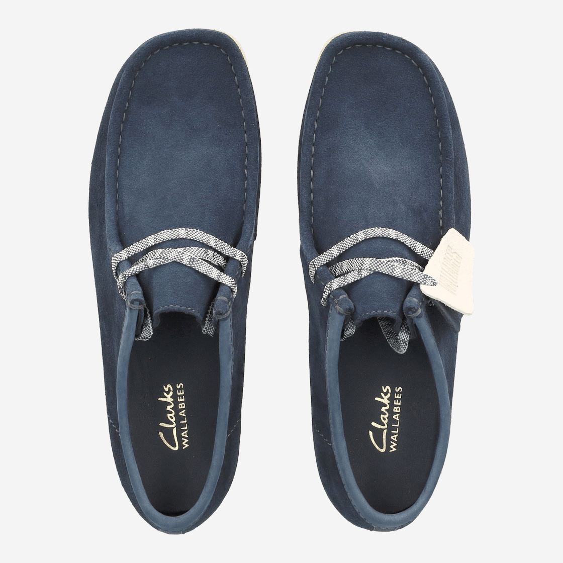 Clarks WallabeeEVO - Blau - Sohle