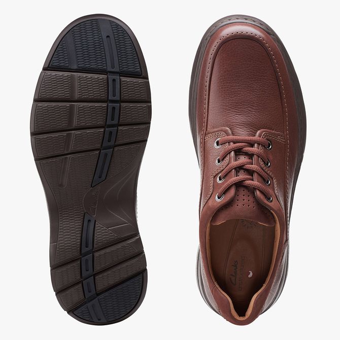 Clarks Un BrawleyLace - Braun - Sohle