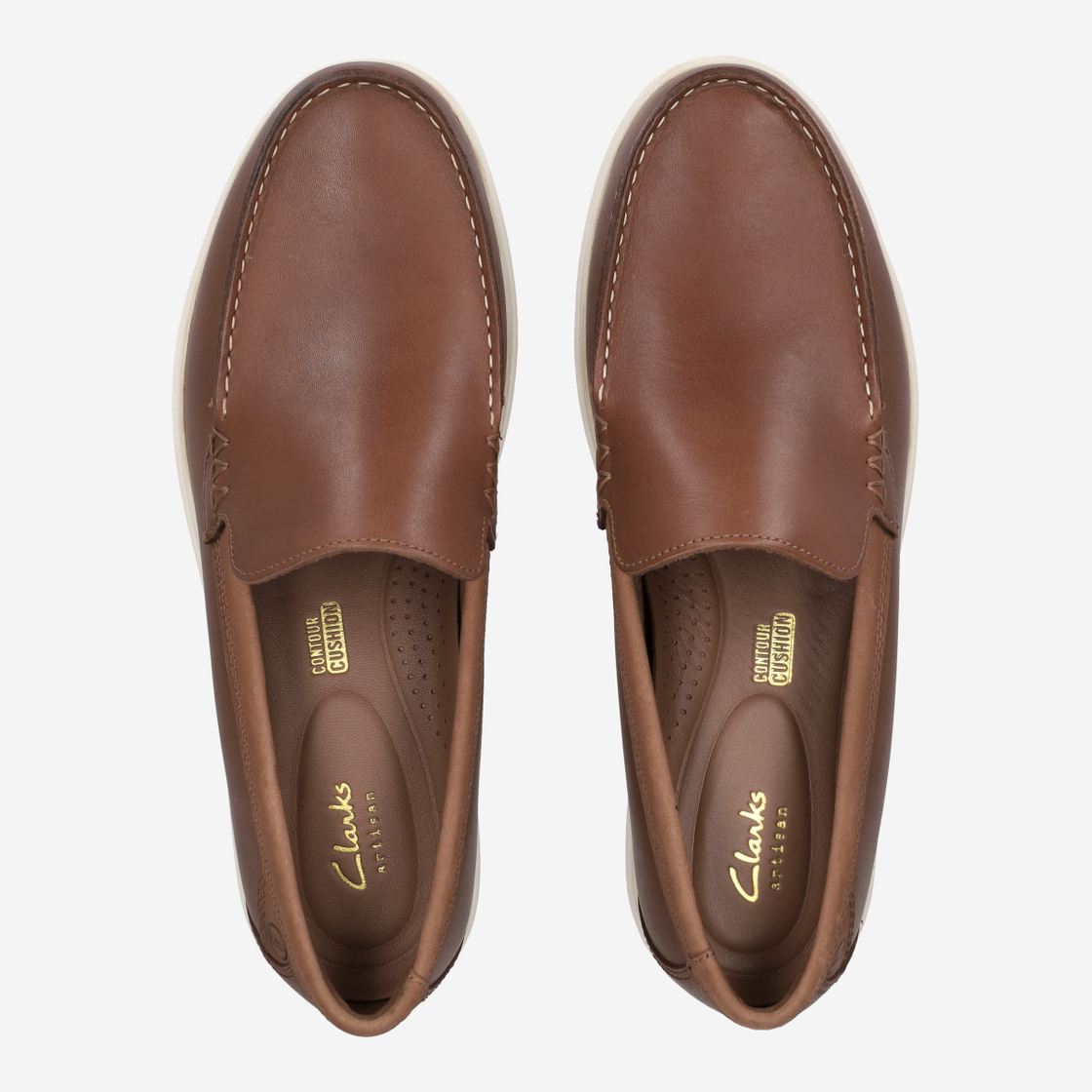 Clarks Bratton Loafer - Braun - Sohle