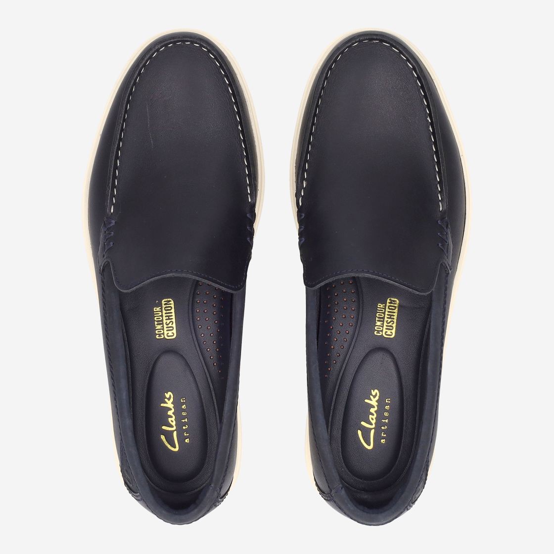 Clarks Bratton Loafer - Blau - Sohle