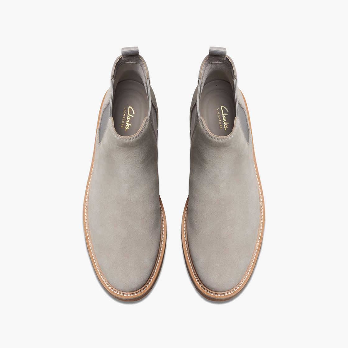 Clarks Clarkdale Easy - Grau - Sohle