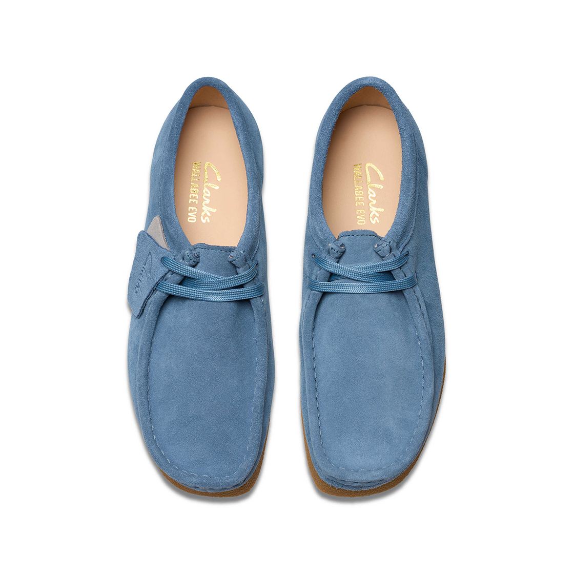 Clarks WallabeeEVOSh - Blau - Sohle