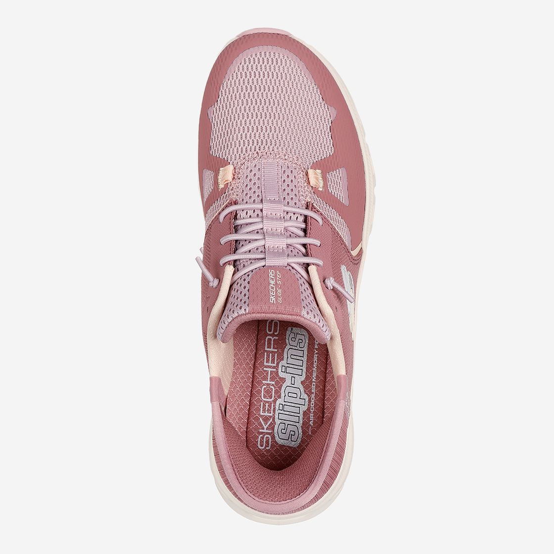 Skechers GLIDE STEP - Rot - Sohle
