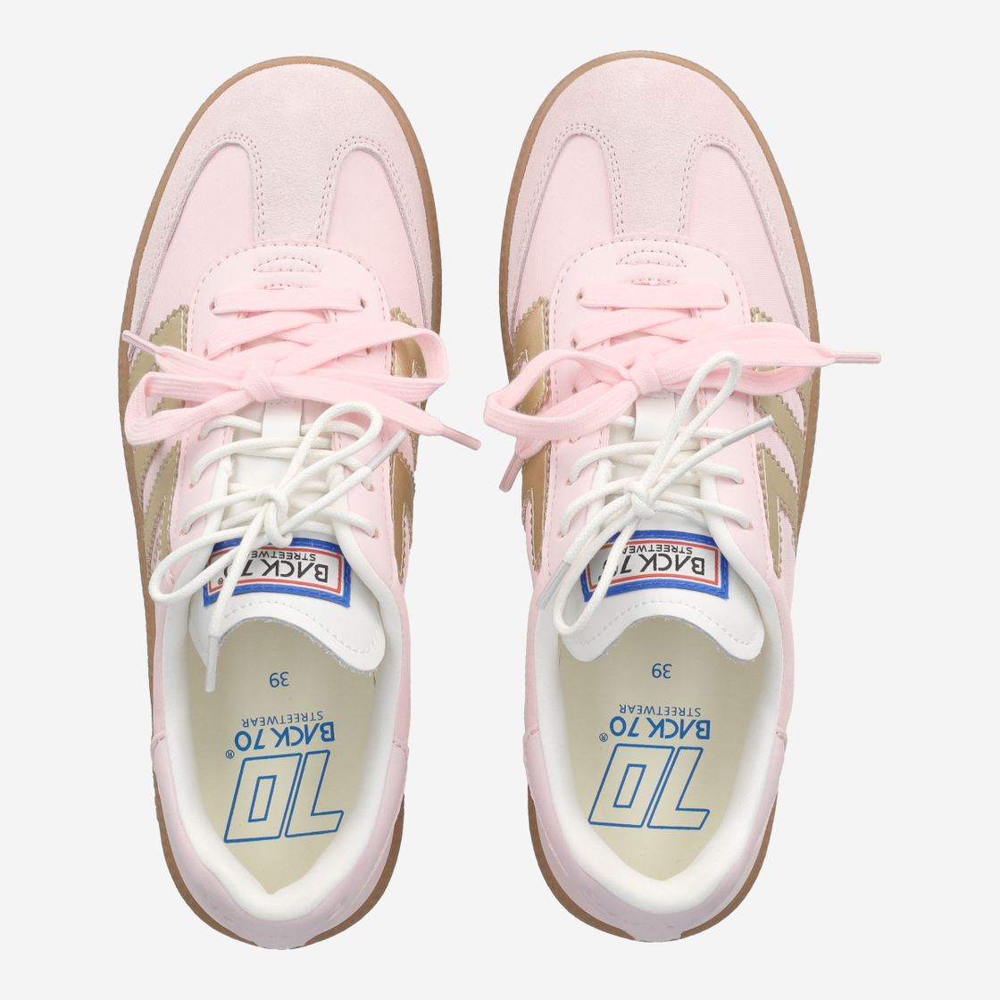 BACK 70 GHOST - Rose - Sohle