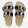 Hey Marley CASUAL CORK - Schwarz - Sohle