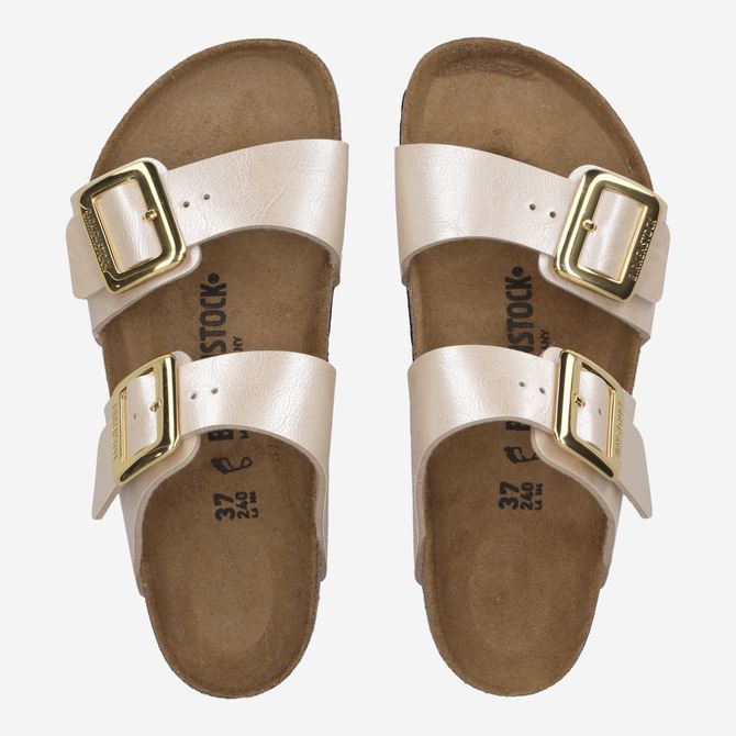 birkenstock SYDNEY CUSHION BUCKLE - Perlen-Weiß - Sohle