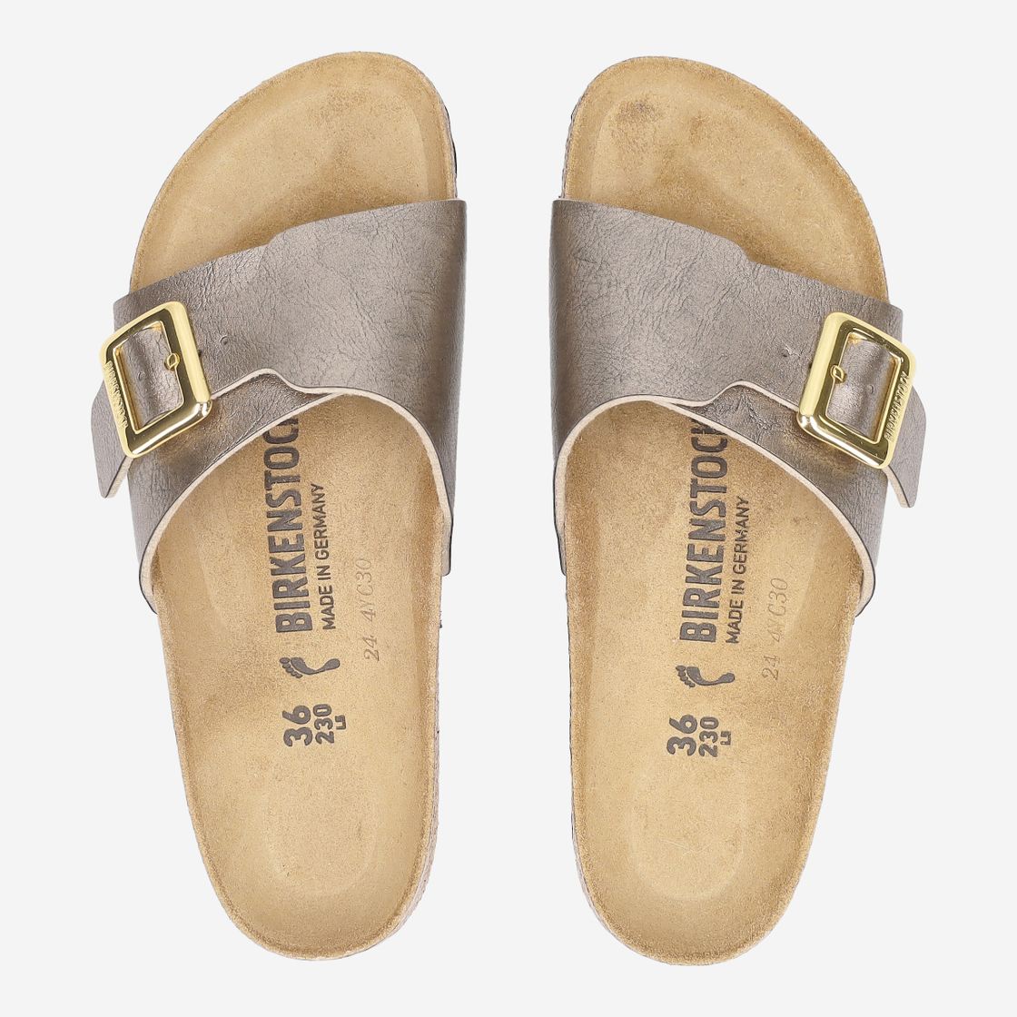 birkenstock CATALINA CUSHION BUCKLE - Beige - Sohle