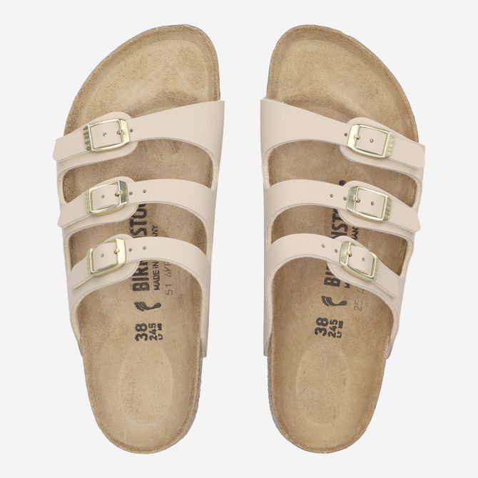 birkenstock FLORIDA BIRKO-FLOR - Beige, hell - Sohle