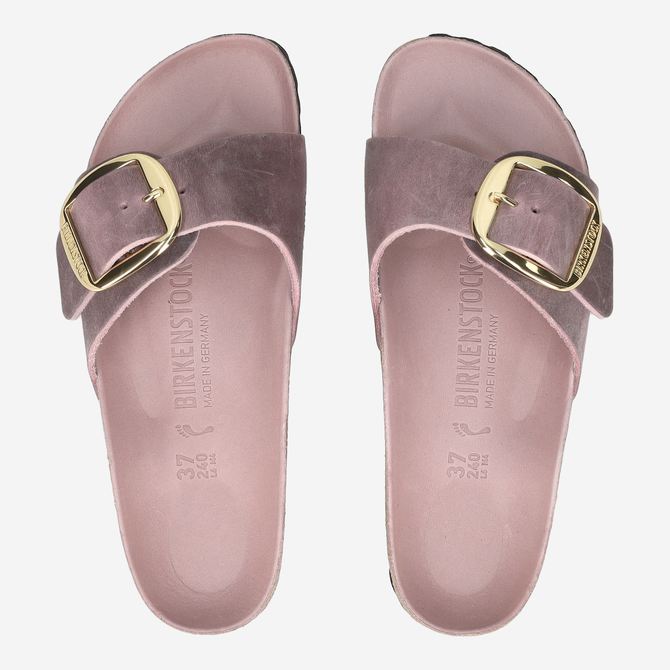 birkenstock MADRID BIG BUCKLENATURAL LEATH - Lila - Sohle