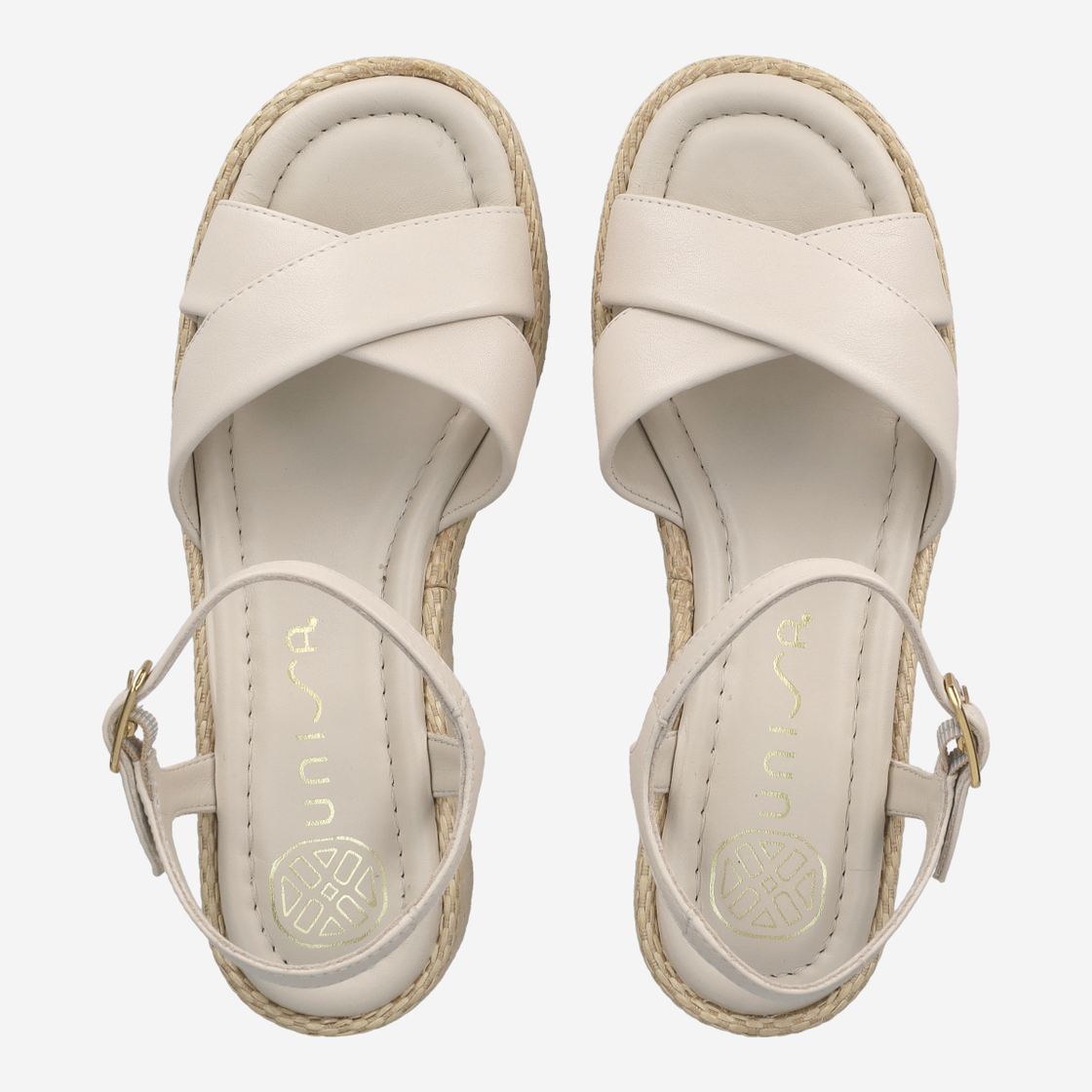 Unisa KEEN - Creme/Weiß - Sohle