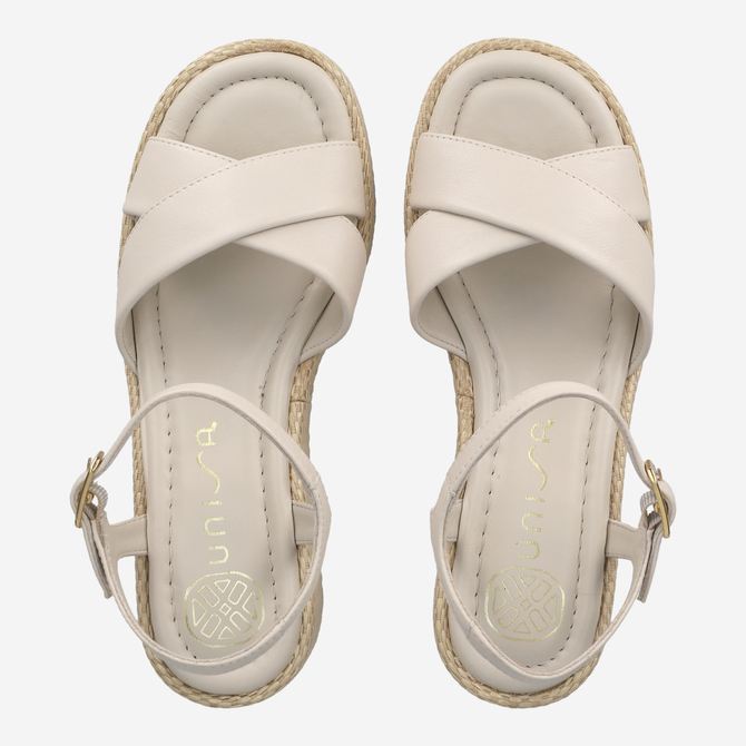 Unisa KEEN - Creme/Weiß - Sohle