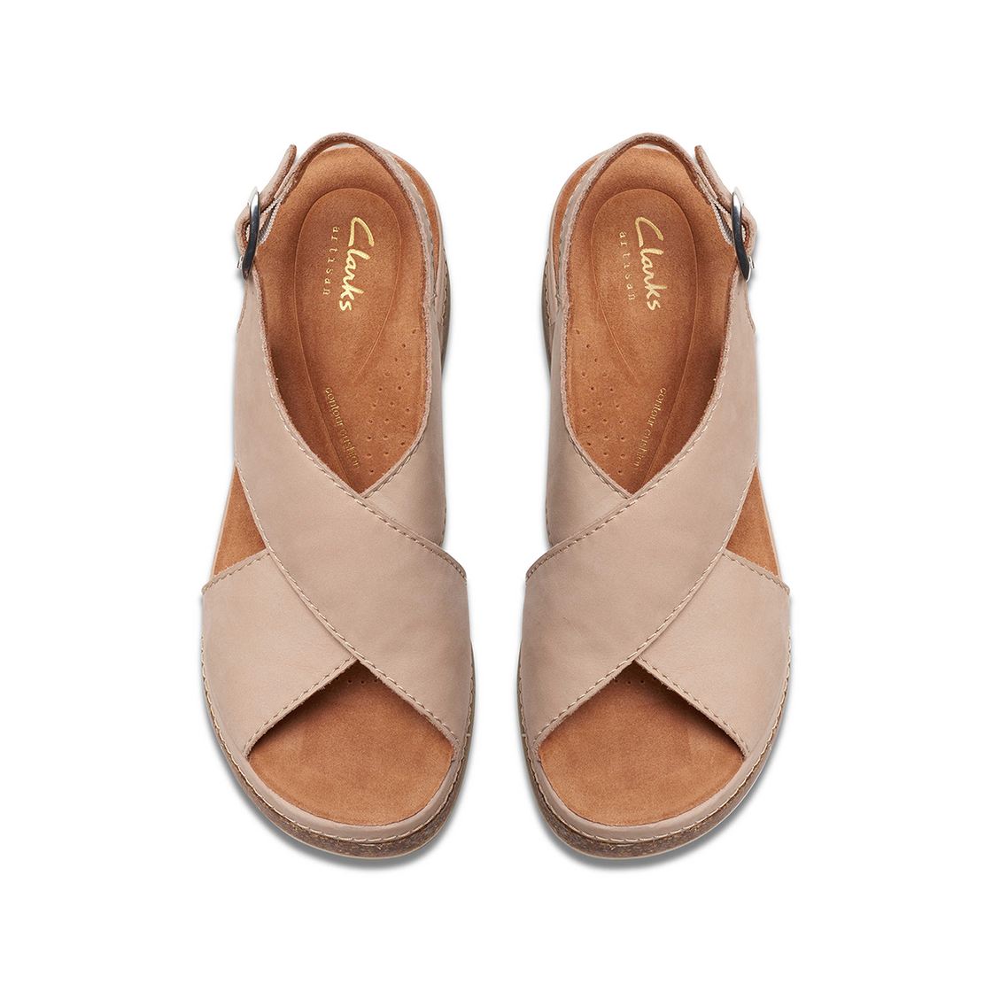 Clarks Kassanda Step - Beige - Sohle