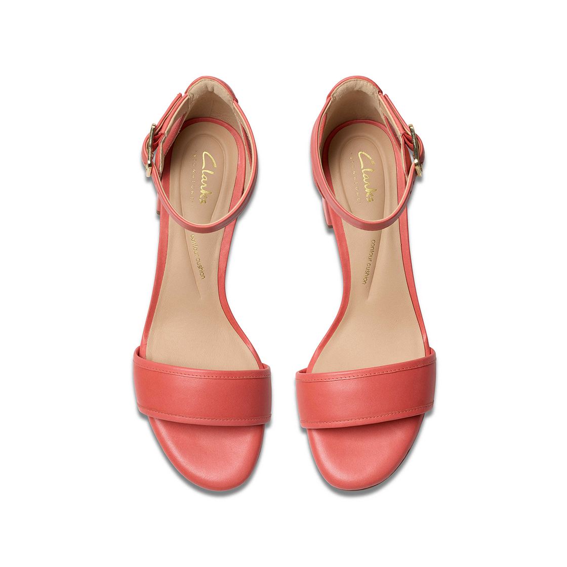 Clarks Ezoria Mae - Rot - Sohle