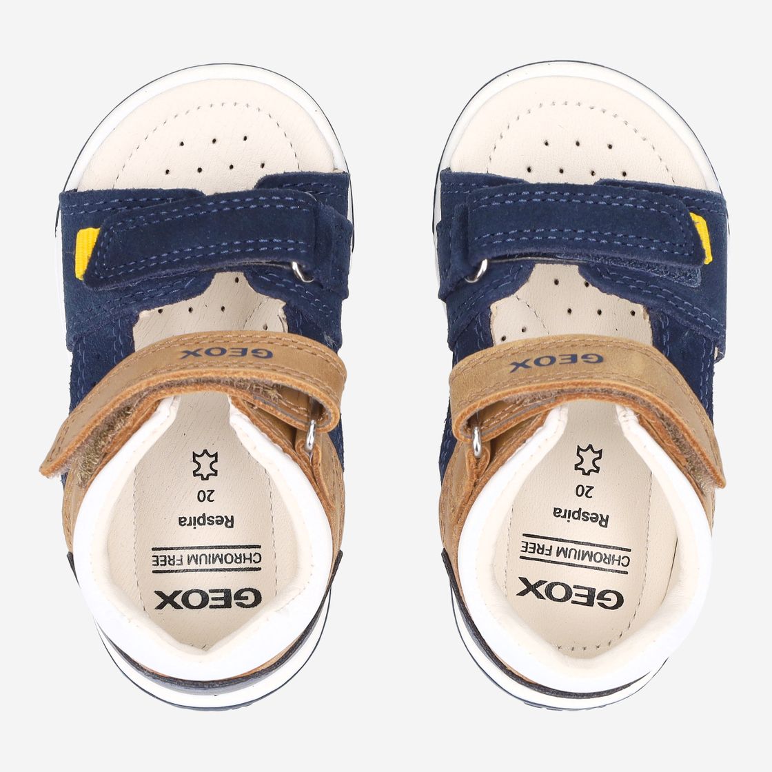 Geox SANDAL ZAPITO - Blau, kombiniert - Sohle