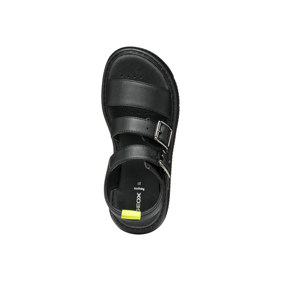 Geox SANDAL KODETTE - Schwarz - Sohle