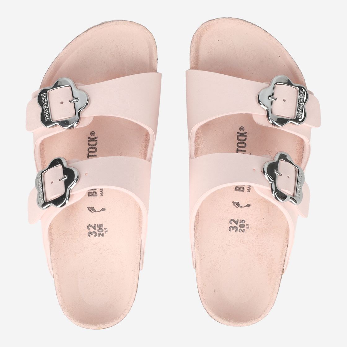 birkenstock ARIZONA FLOWER BUCKLEKIDS BIRK - Rose - Sohle