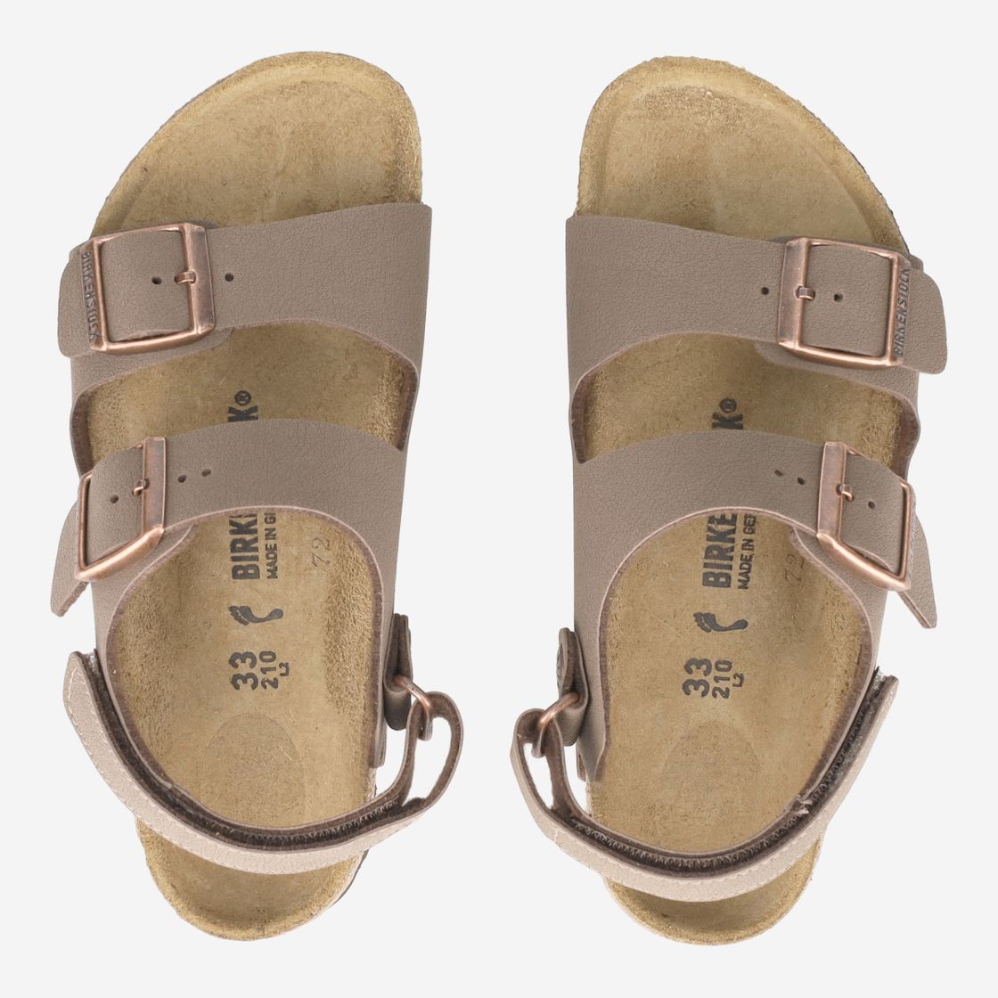 birkenstock MILANO KIDS BIRKOFLOR - Braun - Sohle