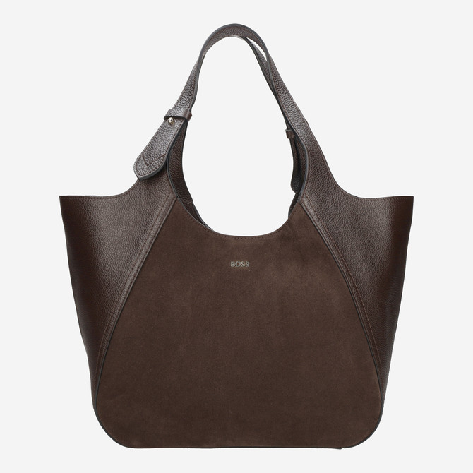 Boss Lenah BIG Tote - Braun - Rückansicht