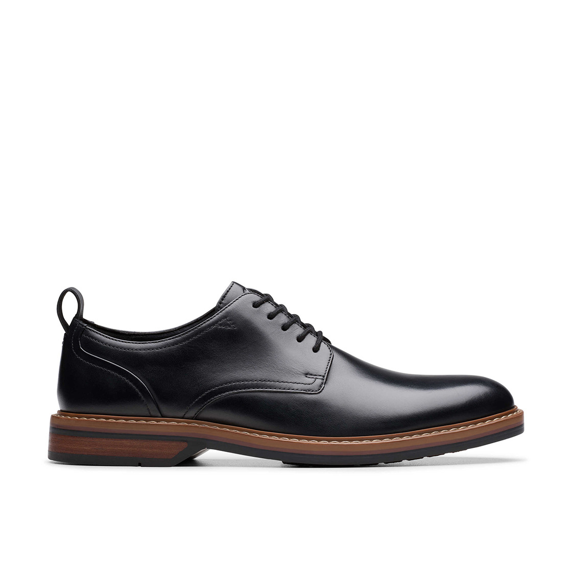Clarks Aldwin Lace - Schwarz - Rückansicht