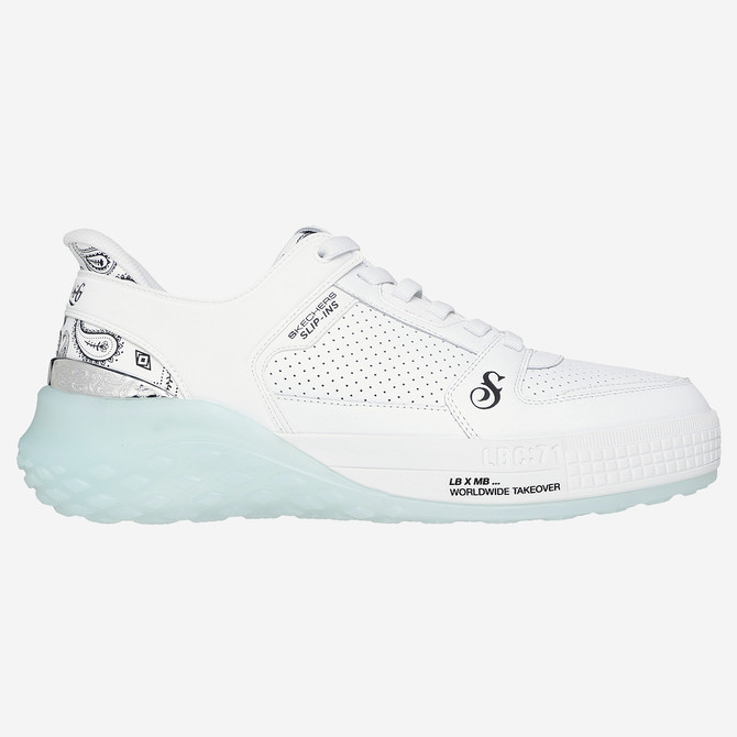 Skechers SIZZLE - Weiß - Rückansicht