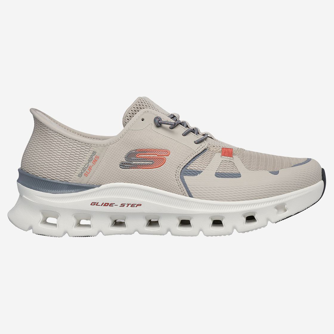 Skechers GLIDE-STEP PRO - Beige - Rückansicht