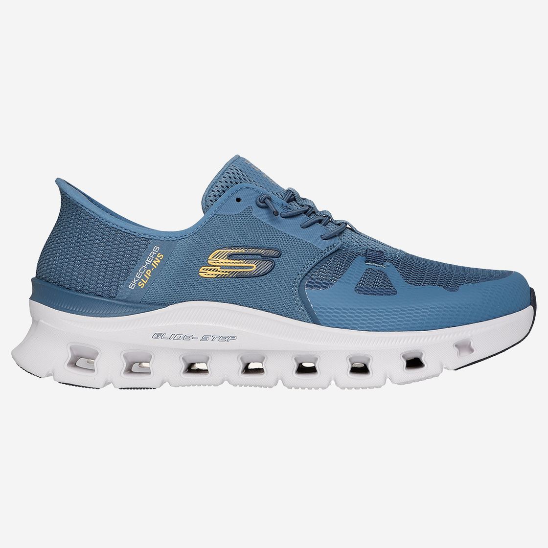 Skechers GLIDE STEP PRO - Blau - Rückansicht