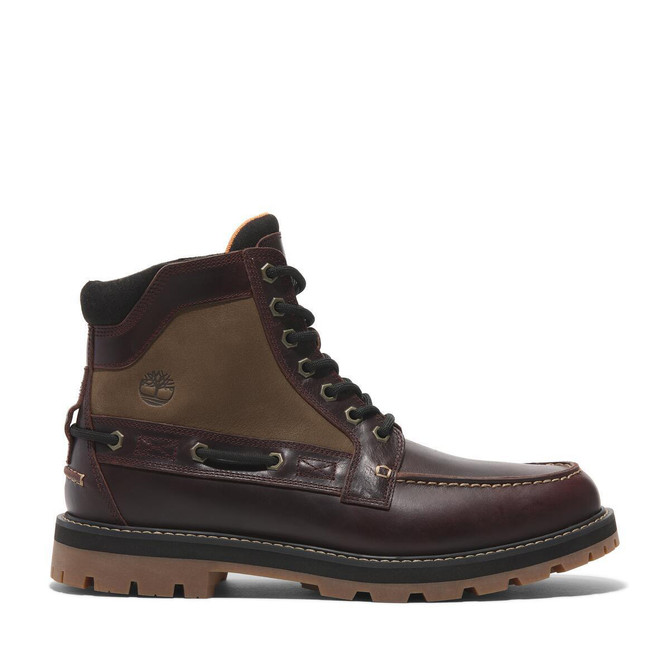 Timberland A697H BRITTON ROAD MID LACE UP - Rot, dunkel - Rückansicht