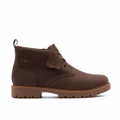 Clarks Berhill MidGTX - Braun - Rückansicht
