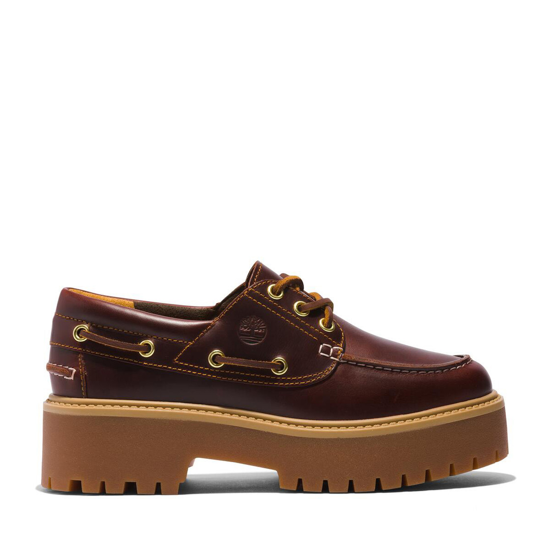 Timberland A2QDM STONE STREET BOAT SHOE - Braun - Rückansicht