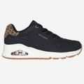 Skechers UNO - Schwarz - Rückansicht