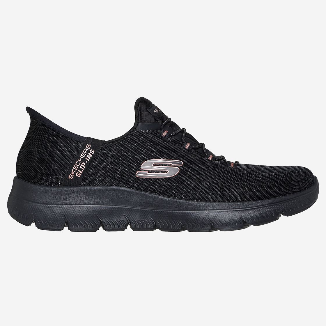 Skechers SUMMITS - Schwarz - Rückansicht